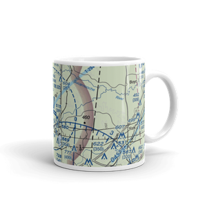 Meridian Naval Air Station (NMM) VFR Sectional  Mug