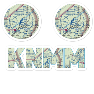Meridian Naval Air Station (NMM) VFR Sectional Sticker Pack