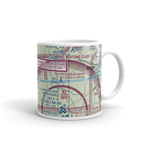 Navy Outlying Field Site X Heliport (NSX) VFR Sectional  Mug