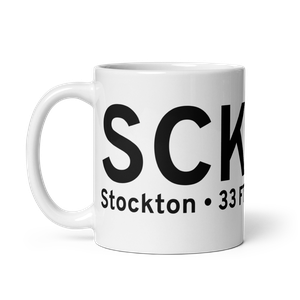 Stockton (KSCK) Airport Mug
