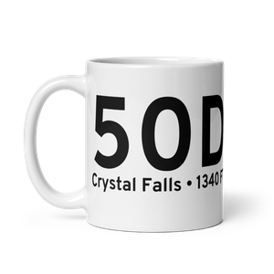 Crystal Falls (K50D) Airport Mug