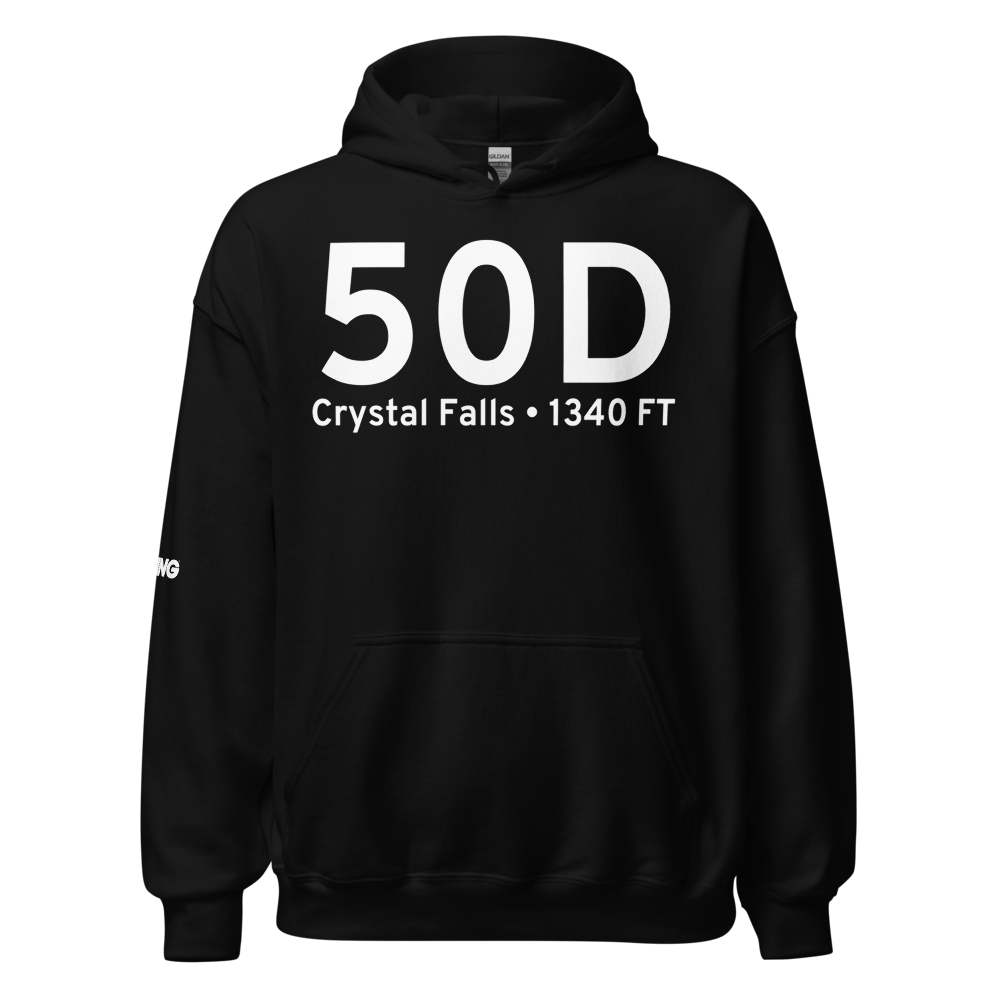 Crystal Falls (K50D) Airport Hoodie Sweatshirt 