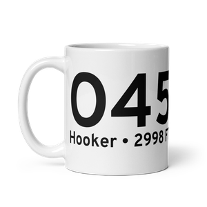 Hooker (O45) Airport Mug