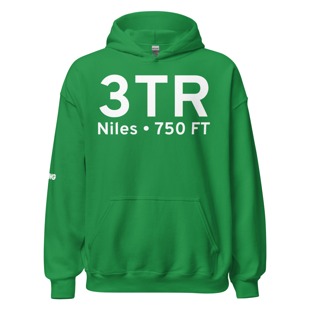 Niles (K3TR) Airport Hoodie Sweatshirt 