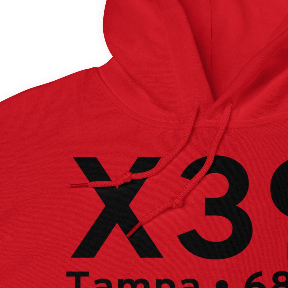 Tampa (KX39) Airport Hoodie Sweatshirt 
