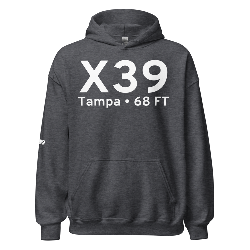 Tampa (KX39) Airport Hoodie Sweatshirt 