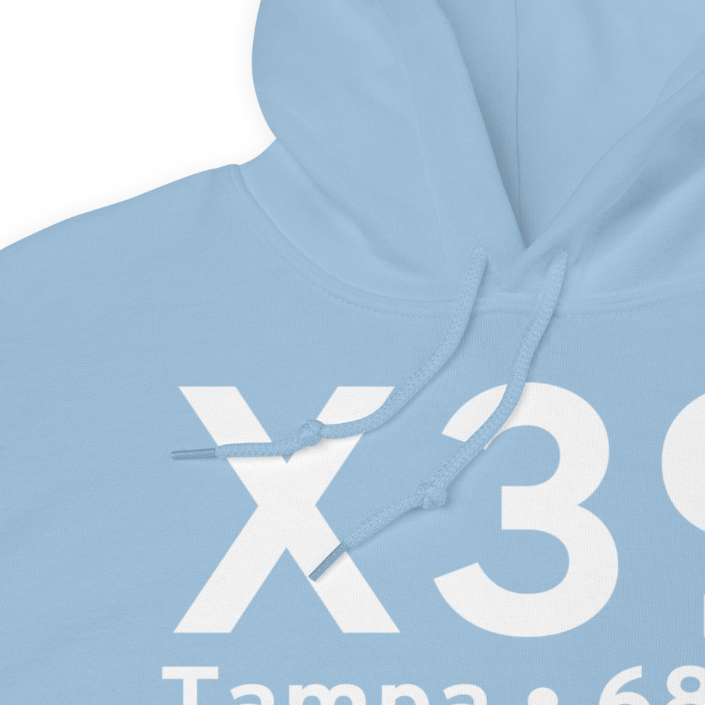 Tampa (KX39) Airport Hoodie Sweatshirt 