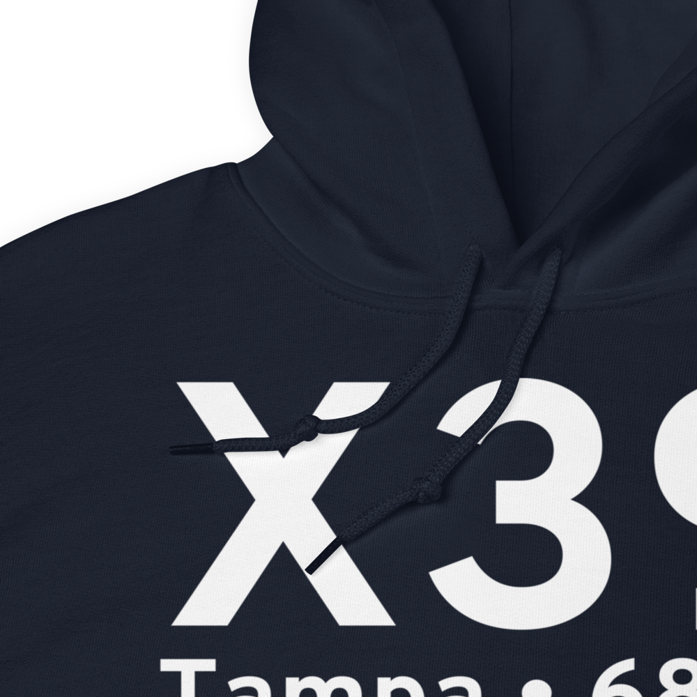 Tampa (KX39) Airport Hoodie Sweatshirt 