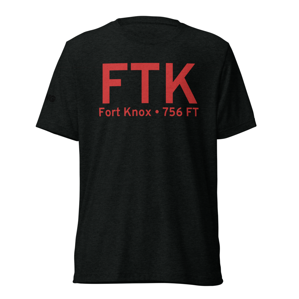 Fort Knox (KFTK) Airport Tri-blend T-Shirt 