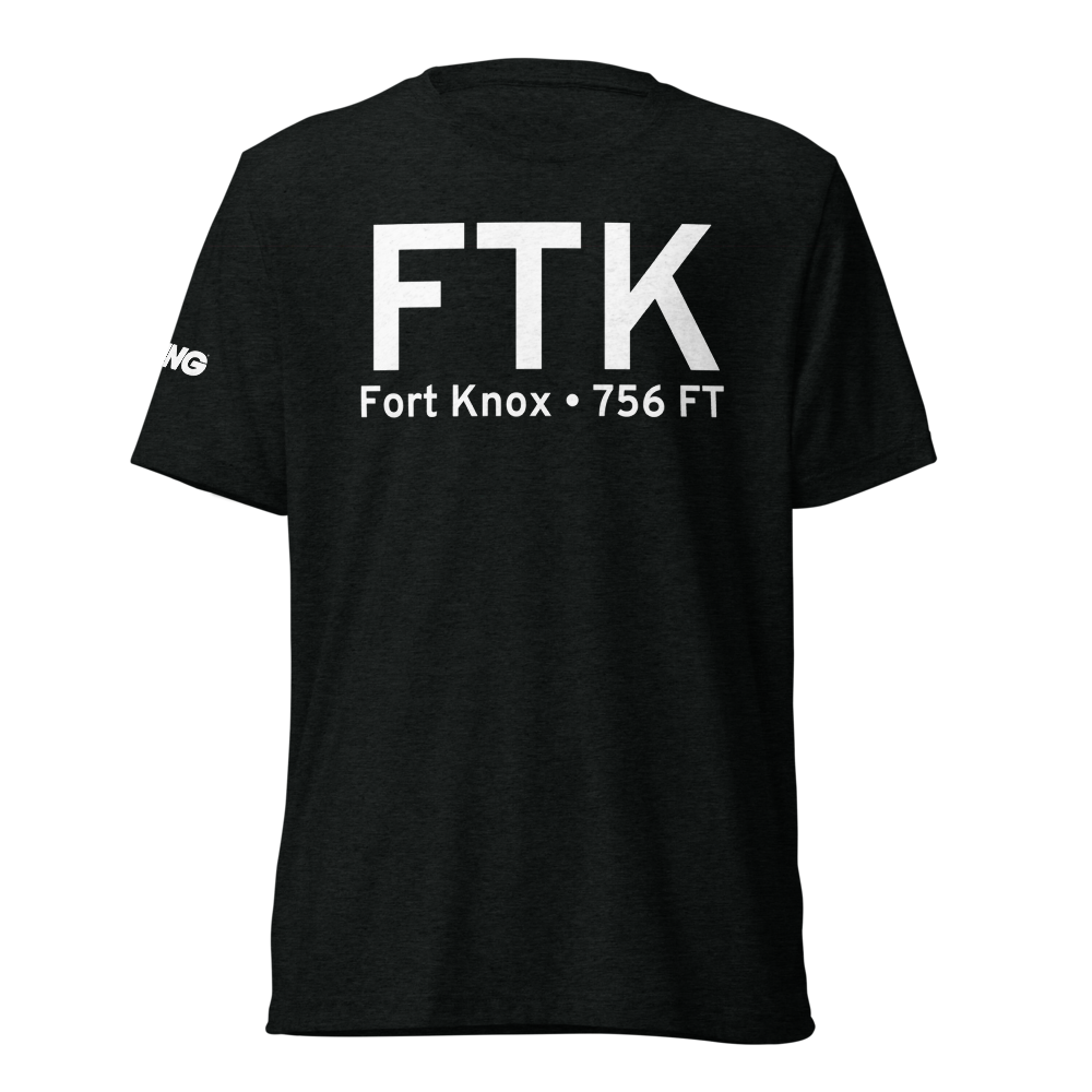 Fort Knox (KFTK) Airport Tri-blend T-Shirt 