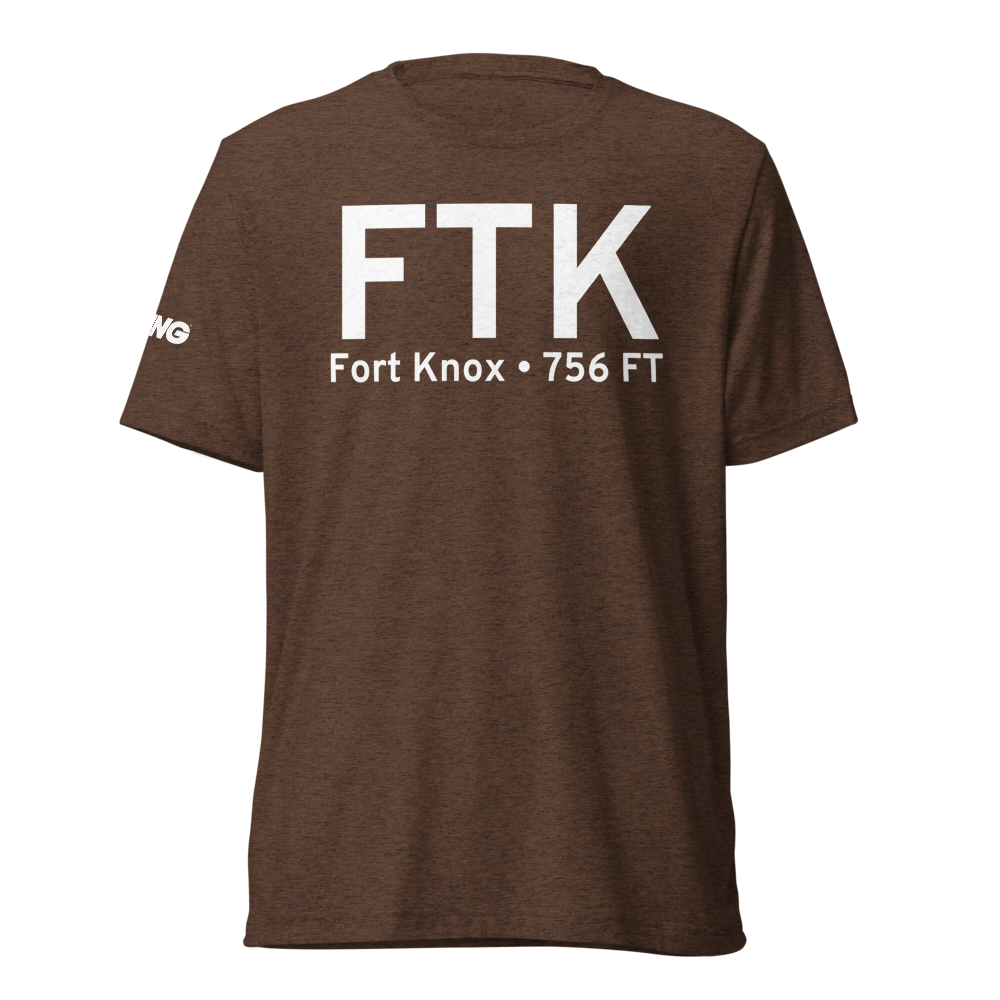 Fort Knox (KFTK) Airport Tri-blend T-Shirt 
