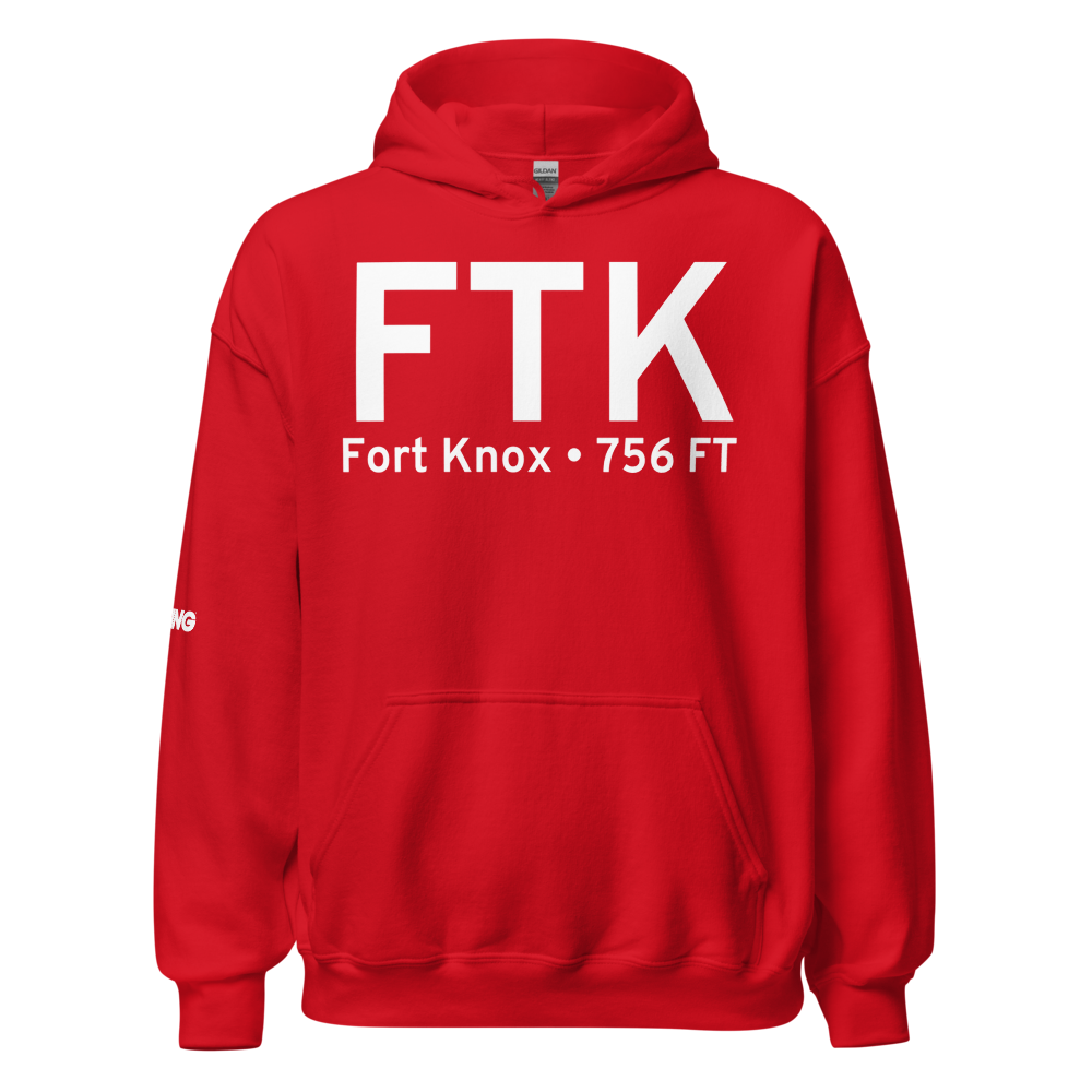 Fort Knox (KFTK) Airport Hoodie Sweatshirt 