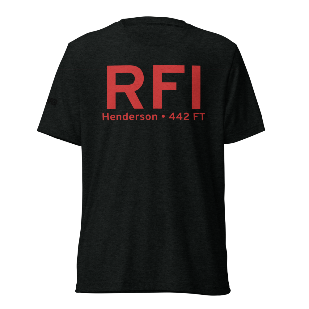 Henderson (KRFI) Airport Tri-blend T-Shirt 