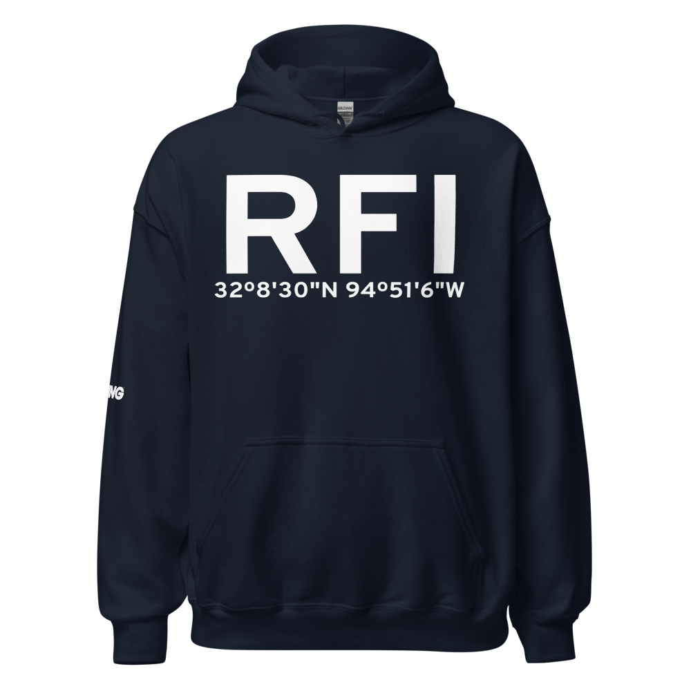 Henderson (KRFI) Airport Hoodie Sweatshirt 