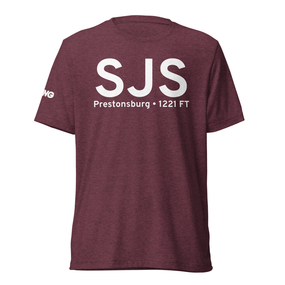 Prestonsburg (KK22) Airport Tri-blend T-Shirt 