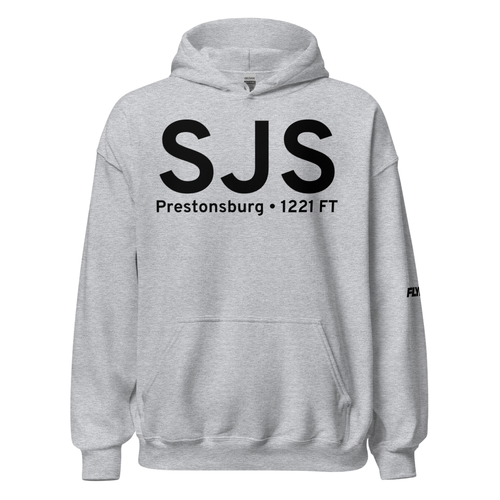 Prestonsburg (KK22) Airport Hoodie Sweatshirt 