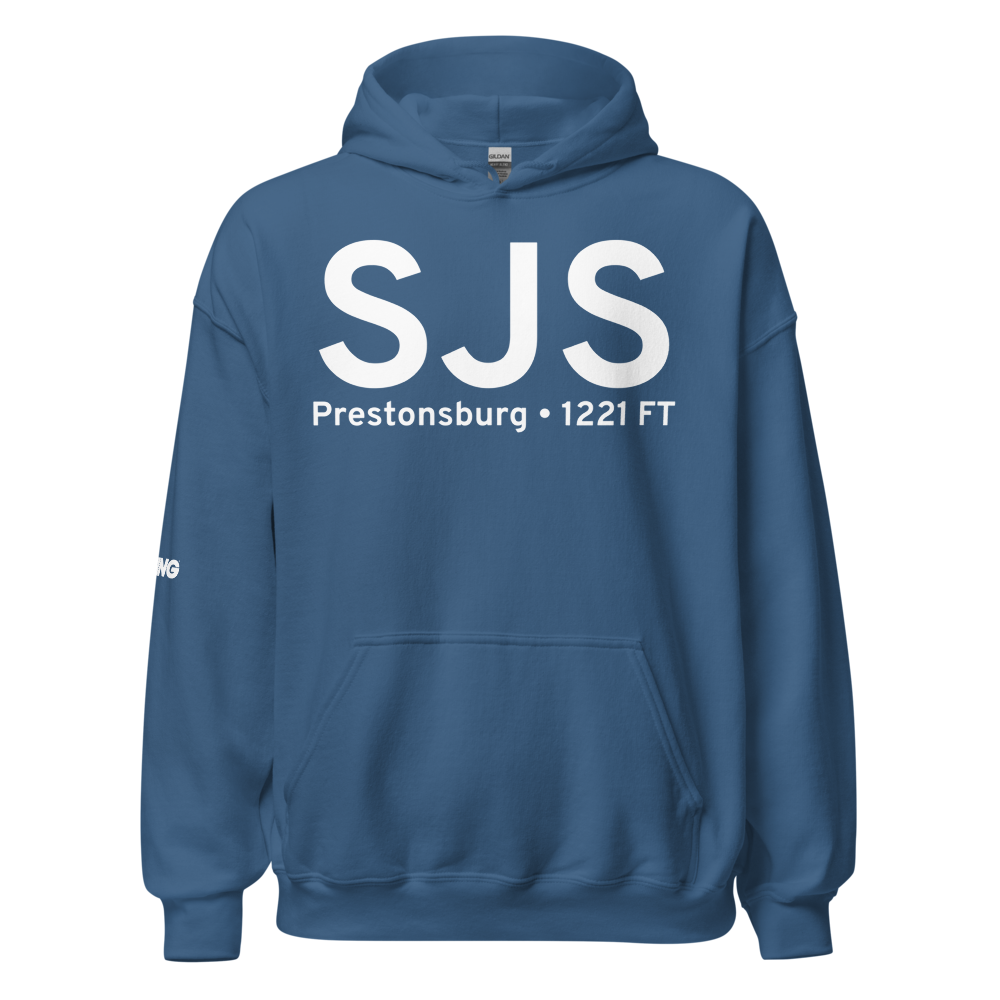 Prestonsburg (KK22) Airport Hoodie Sweatshirt 