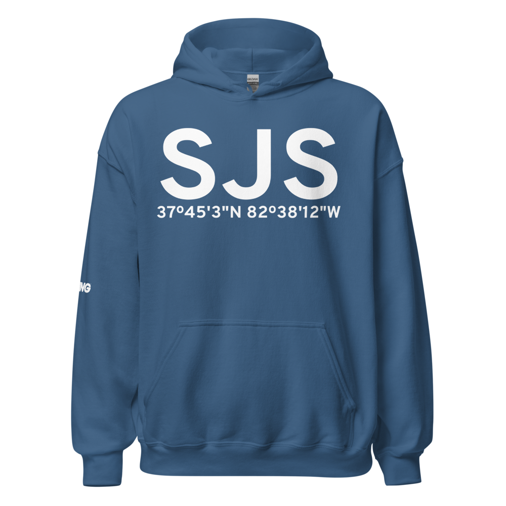 Prestonsburg (KK22) Airport Hoodie Sweatshirt 