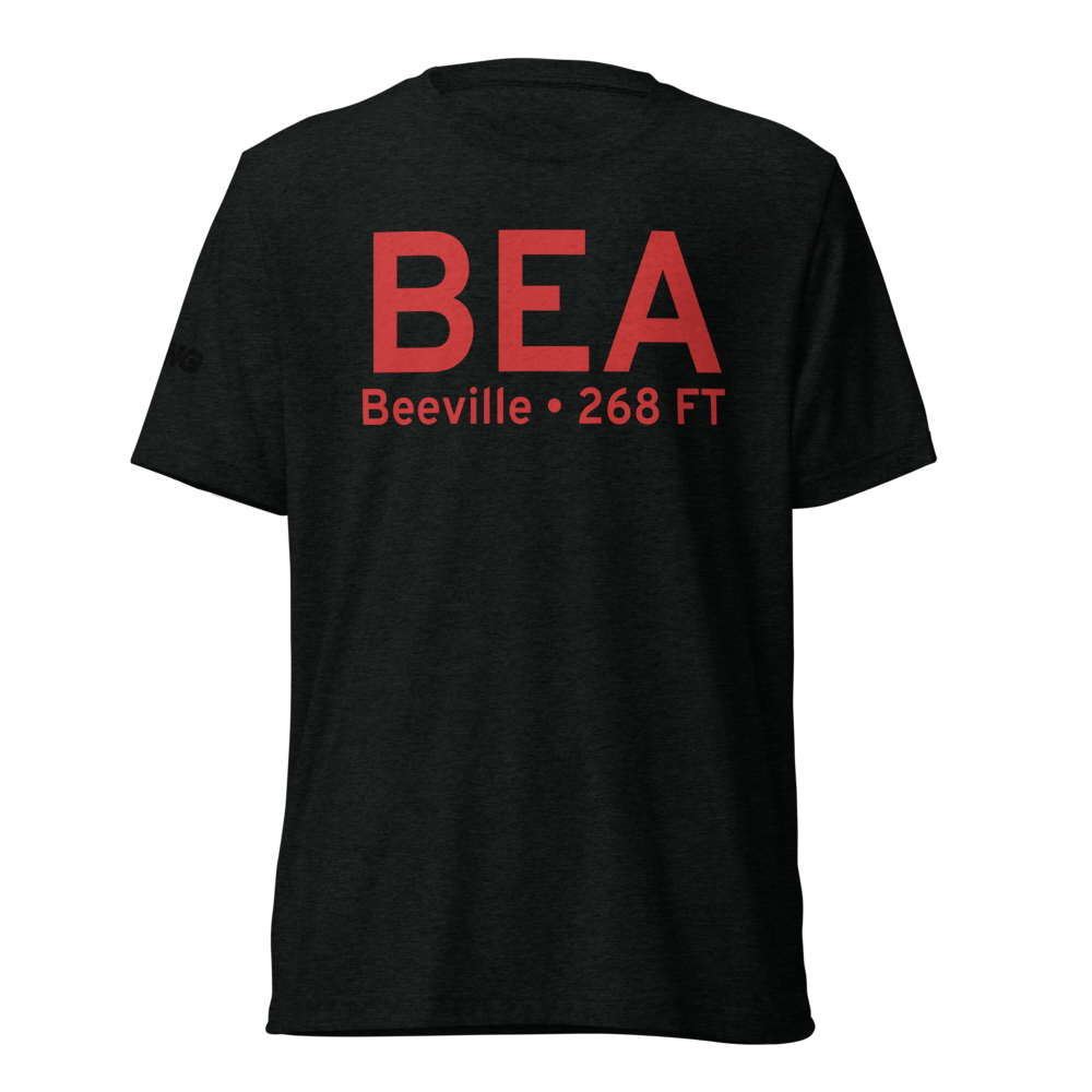 Beeville (KBEA) Airport Tri-blend T-Shirt 