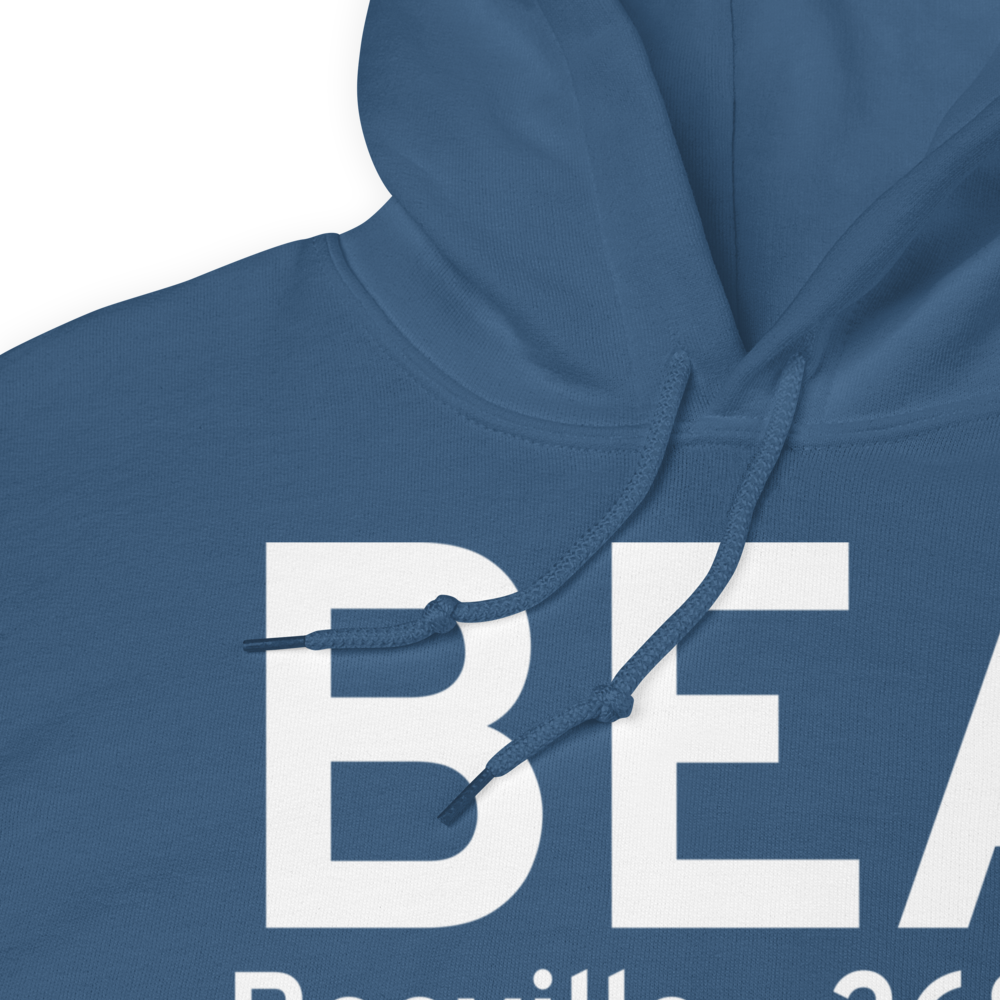 Beeville (KBEA) Airport Hoodie Sweatshirt 