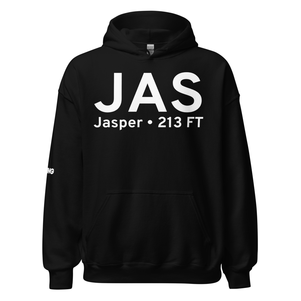 Jasper (KJAS) Airport Hoodie Sweatshirt 