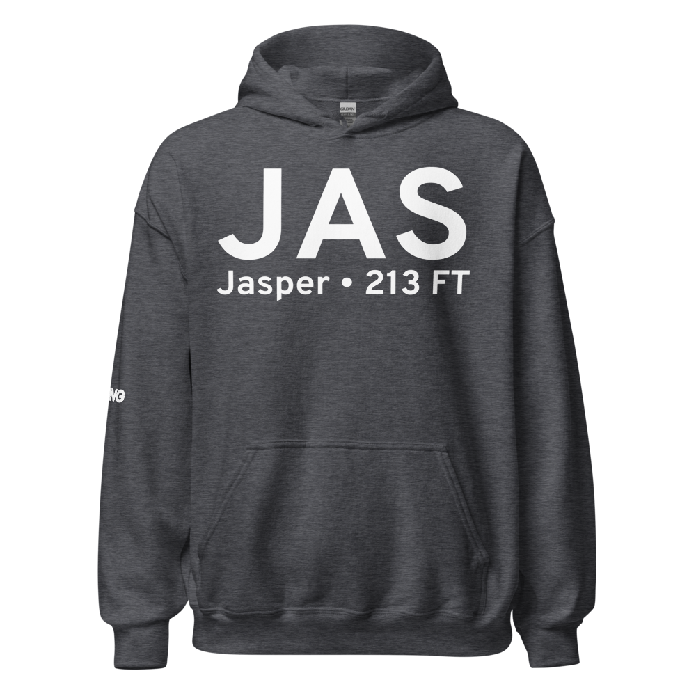 Jasper (KJAS) Airport Hoodie Sweatshirt 