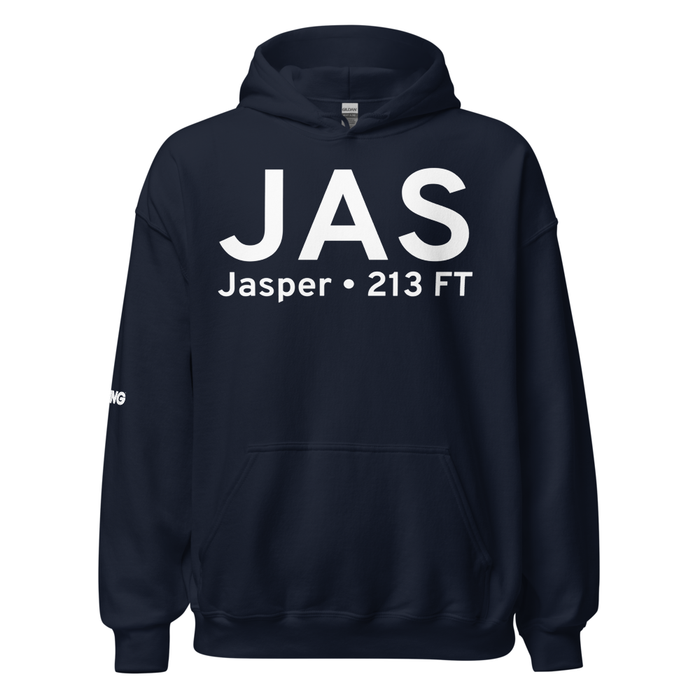 Jasper (KJAS) Airport Hoodie Sweatshirt 