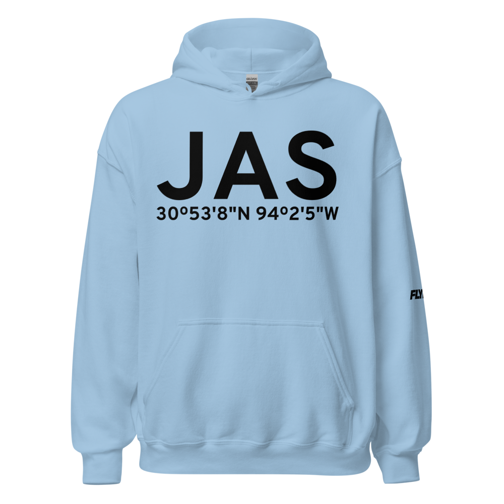 Jasper (KJAS) Airport Hoodie Sweatshirt 