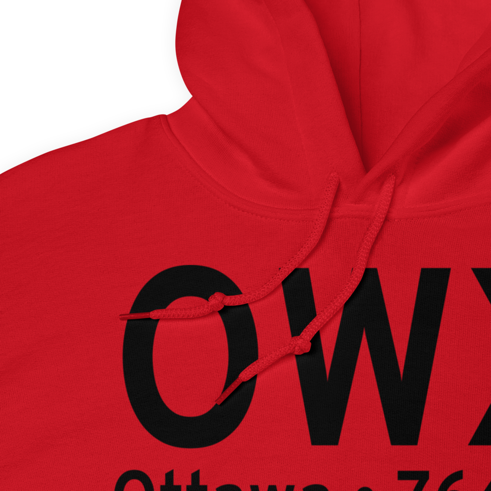 Ottawa (KOWX) Airport Hoodie Sweatshirt 
