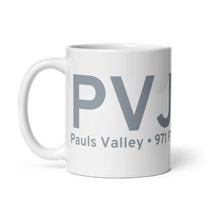Pauls Valley (KPVJ) Airport Mug