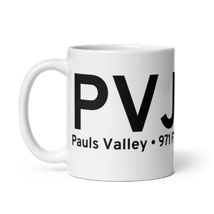 Pauls Valley (KPVJ) Airport Mug