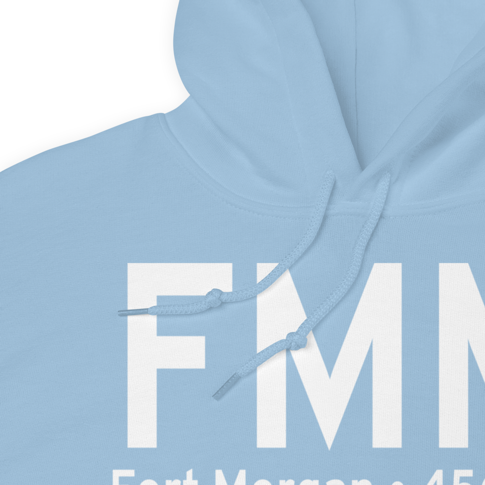 Fort Morgan (KFMM) Airport Hoodie Sweatshirt 