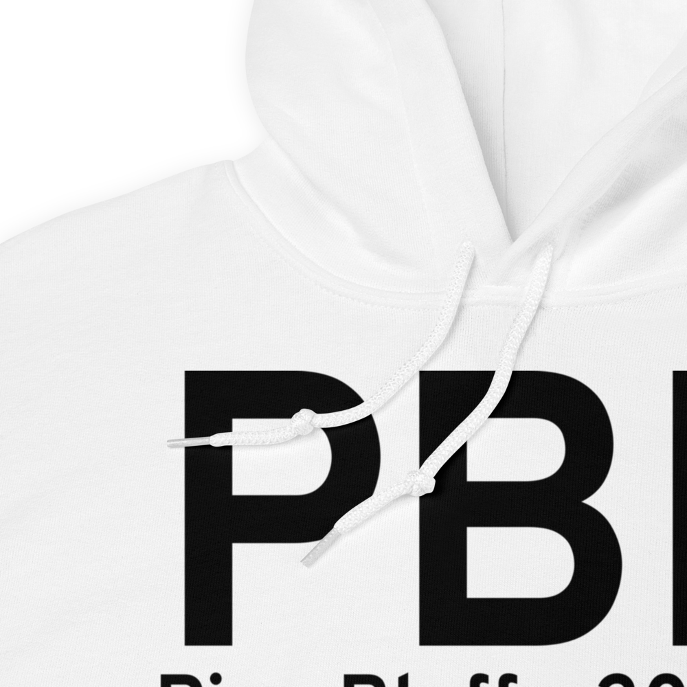 Pine Bluff (KPBF) Airport Hoodie Sweatshirt 
