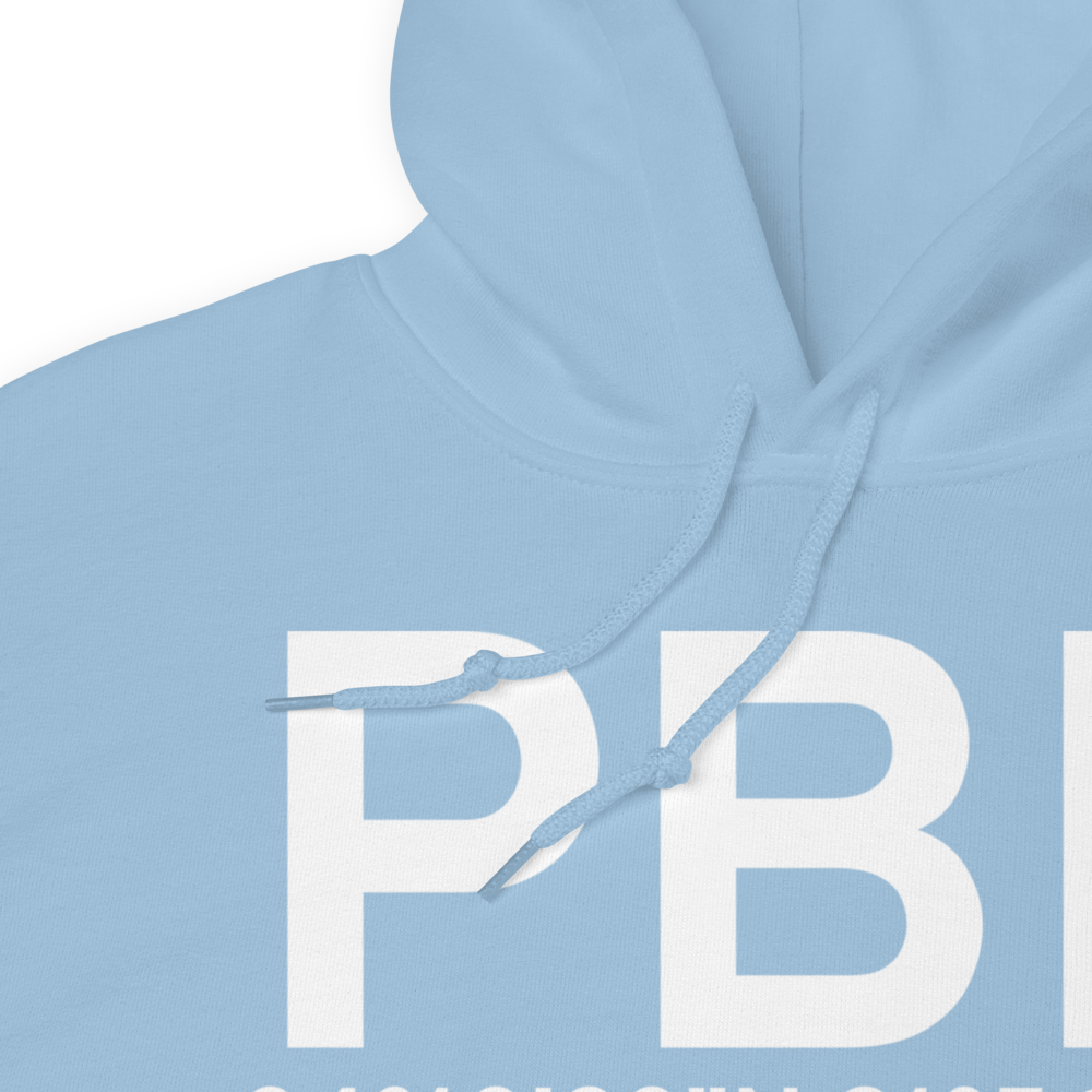 Pine Bluff (KPBF) Airport Hoodie Sweatshirt 