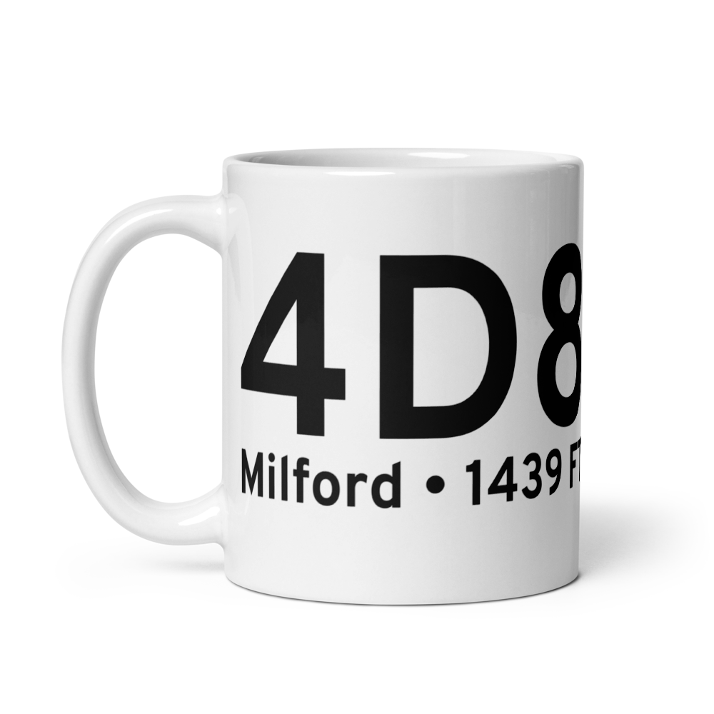 Milford (4D8) Airport Mug 
