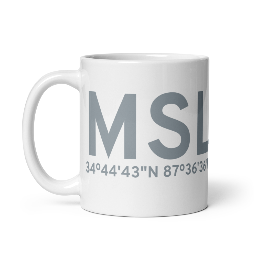 Muscle Shoals (KMSL) Airport Mug 