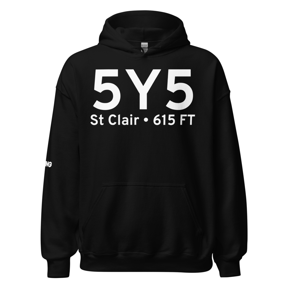 St Clair (5Y5) Airport Hoodie Sweatshirt 