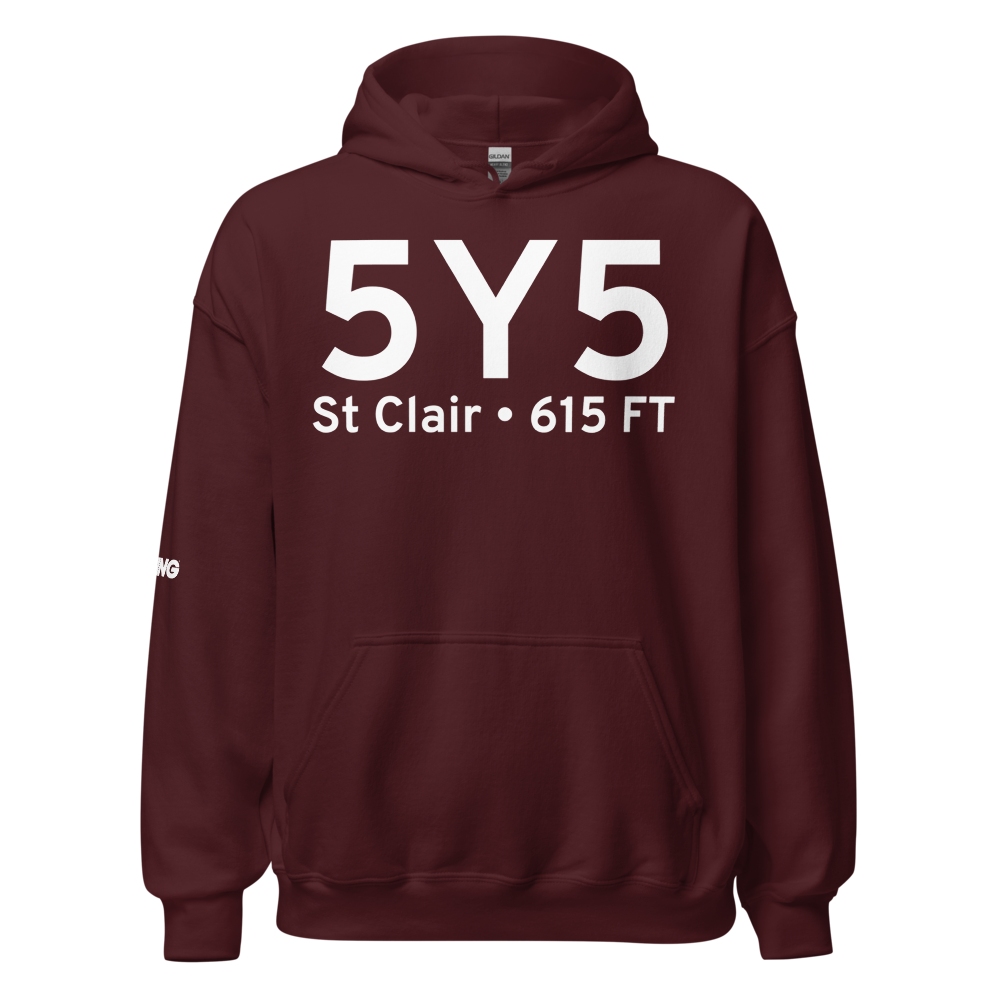 St Clair (5Y5) Airport Hoodie Sweatshirt 