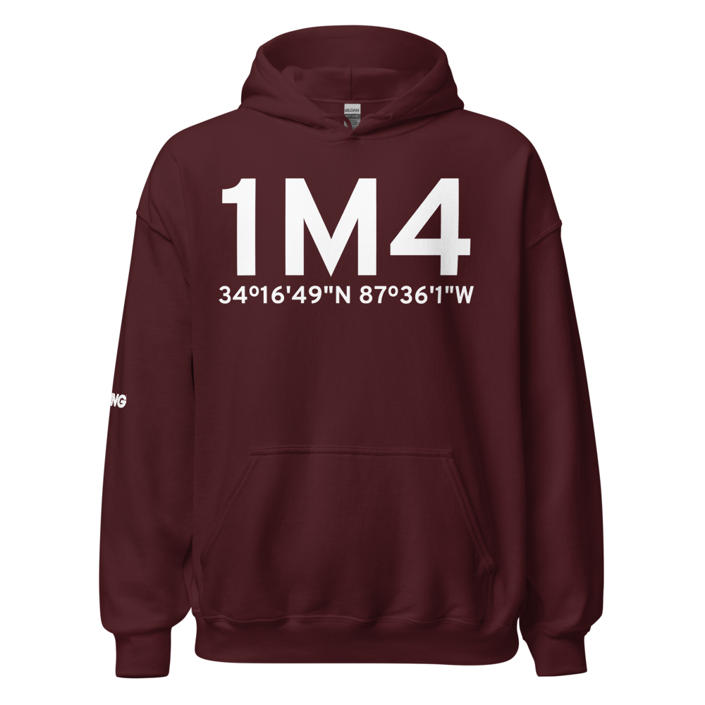 Haleyville (K1M4) Airport Hoodie Sweatshirt 