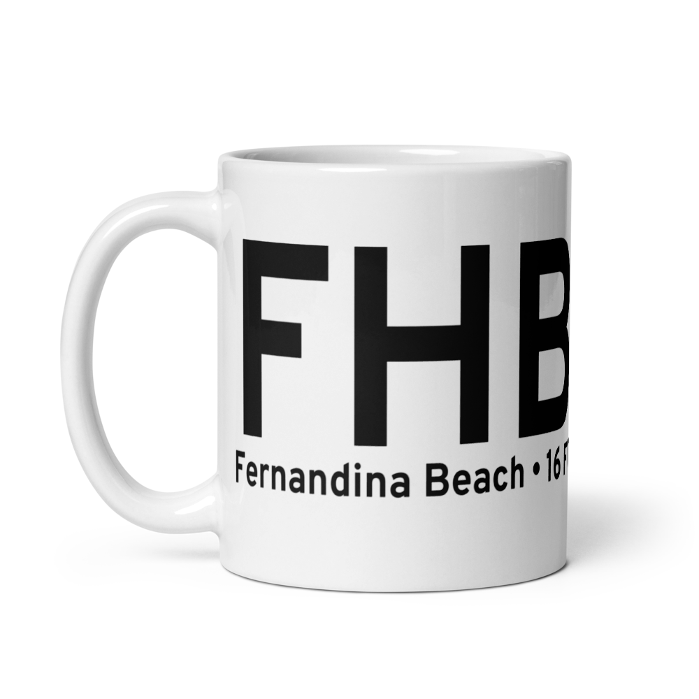 Fernandina Beach (K55J) Airport Mug 
