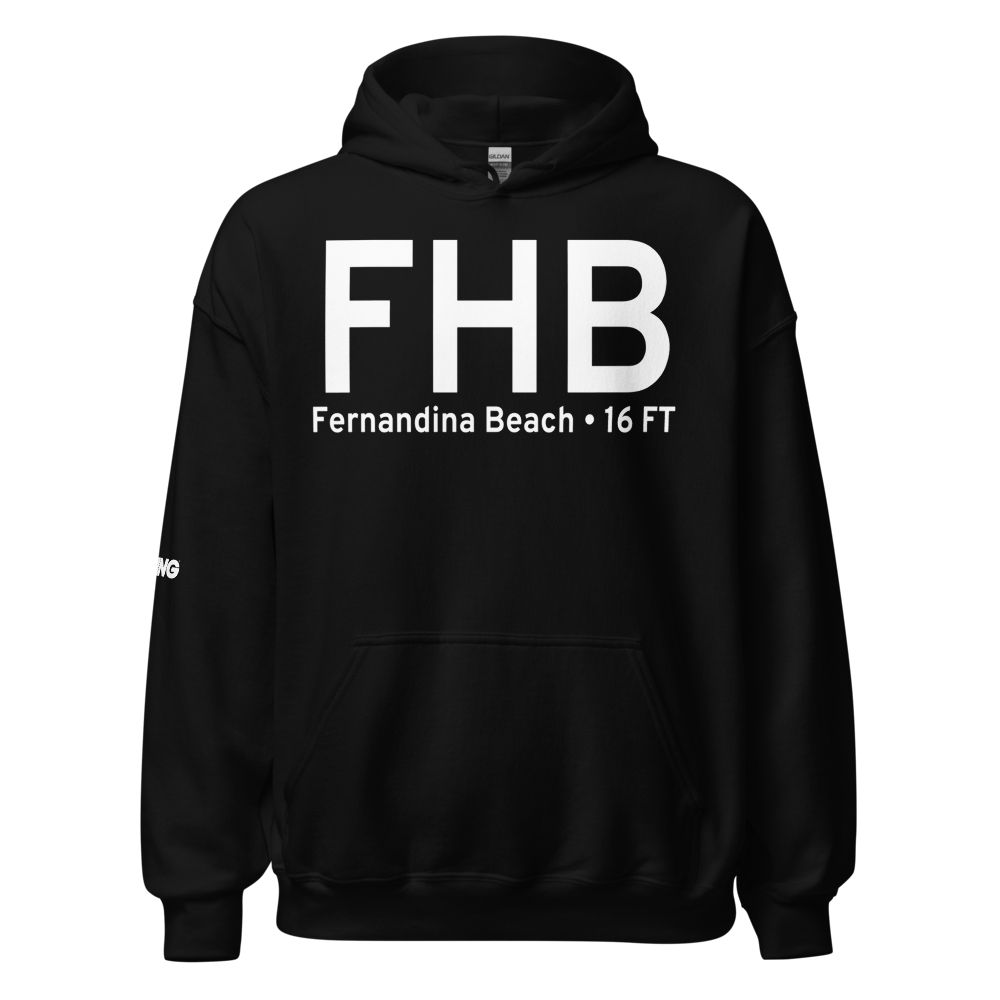 Fernandina Beach (K55J) Airport Hoodie Sweatshirt 