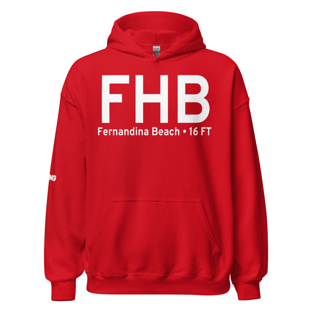 Fernandina Beach (K55J) Airport Hoodie Sweatshirt 