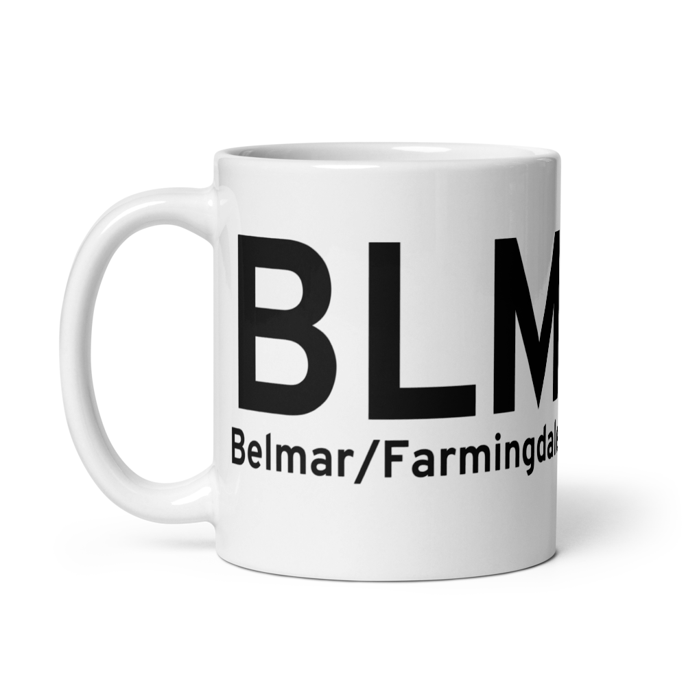 Belmar/Farmingdale (KBLM) Airport Mug 