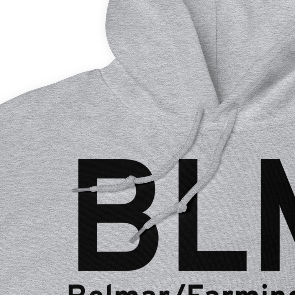 Belmar/Farmingdale (KBLM) Airport Hoodie Sweatshirt 