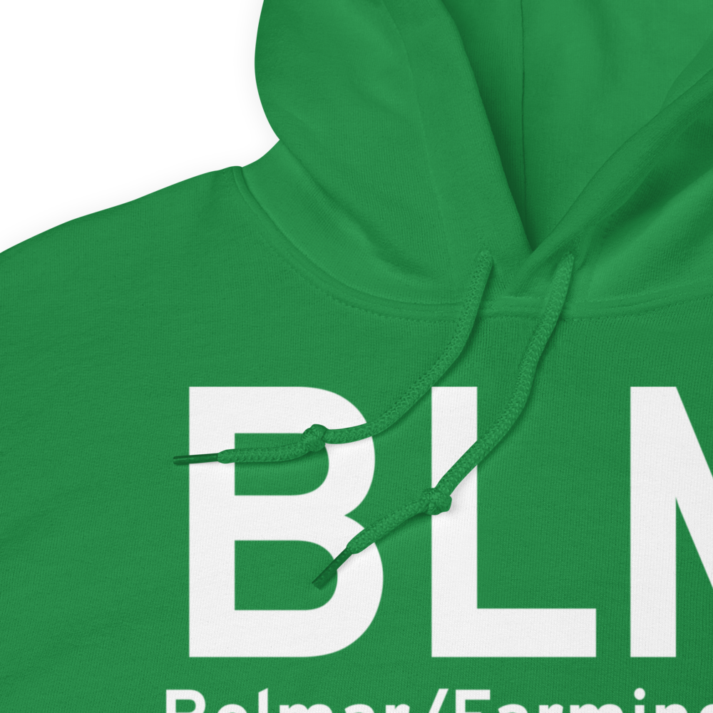 Belmar/Farmingdale (KBLM) Airport Hoodie Sweatshirt 