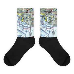 Point Mugu Naval Air Station (Naval Base Ventura Co) (NTD) VFR Sectional Socks