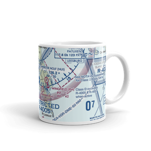 Webster Nolf Airport (NUI) VFR Sectional  Mug