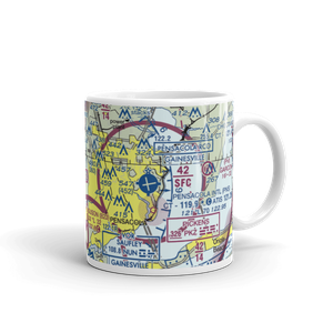 Saufley Field Nolf Airport (NUN) VFR Sectional  Mug