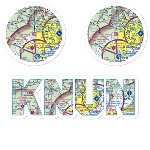 Saufley Field Nolf Airport (NUN) VFR Sectional Sticker Pack