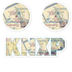 Twentynine Palms (Self) Airport (NXP) VFR Sectional Sticker Pack